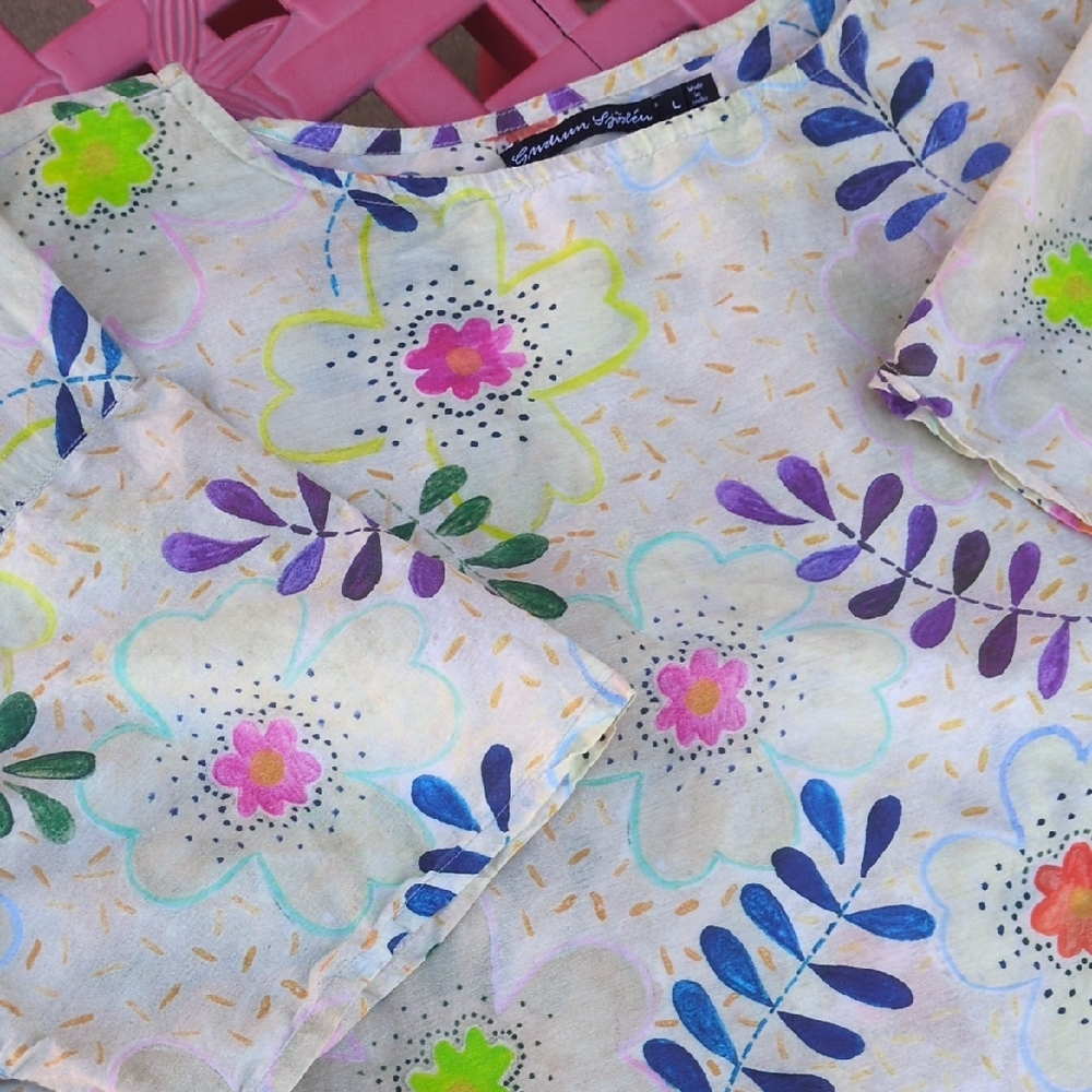 Gudrun Sjoden Floral Blouse - Multicolor